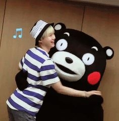 suga with kumamon.