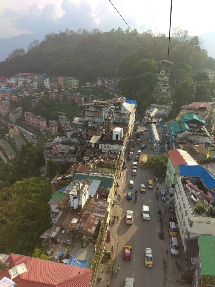 ropeway, gangtok Sikkim
