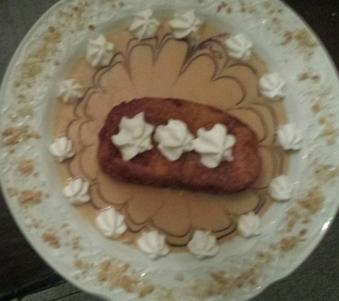 torrijas en crema de turron