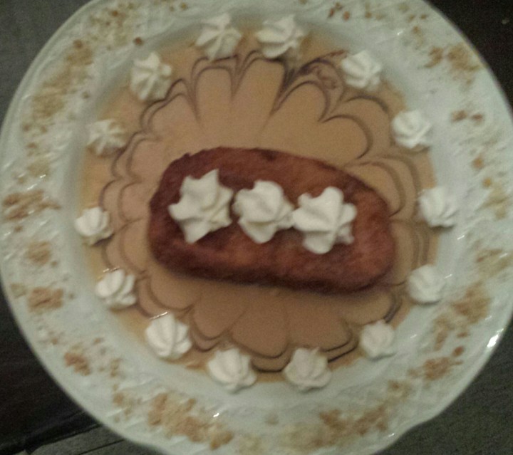 torrijas en crema de turron