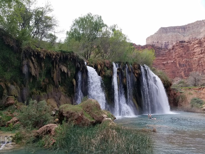 Waterfall in Grand Canyon