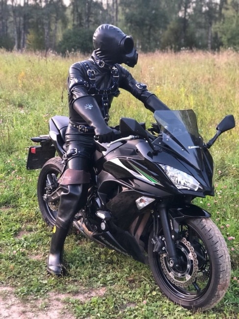 Rubber Biker