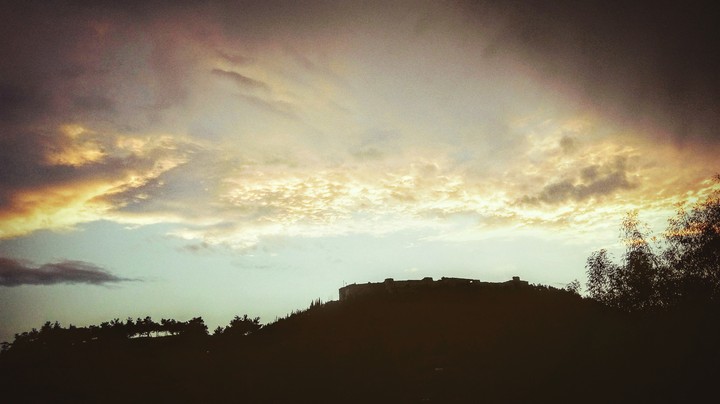 Clouds are king of the sky.