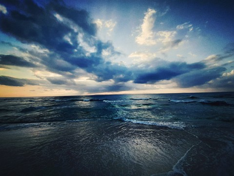cloud, sea वॉलपेपर