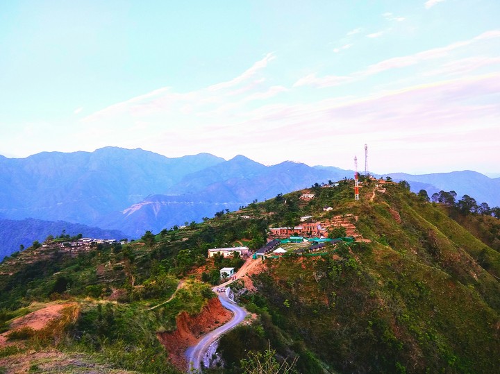Top of the world beauty of nature
