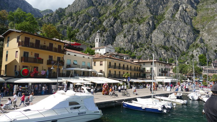 Neuer Hafen von Limone Sul Garda