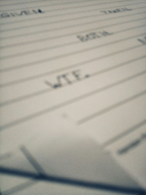 Something On The Paper
