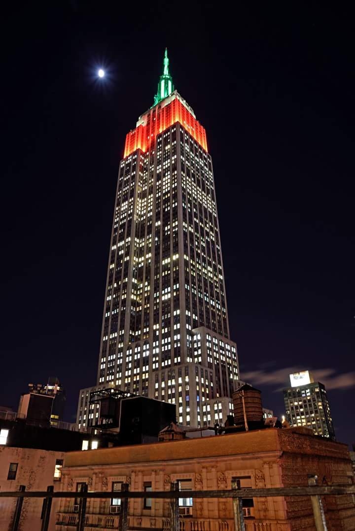 The Empire State Building in NYC