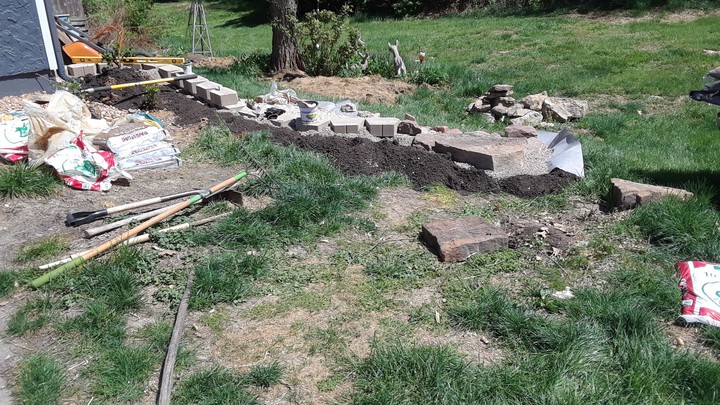 side yard project 1