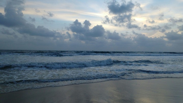 evening waves