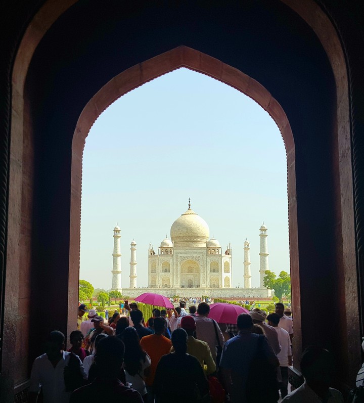 Taj Mahal is very beautiful