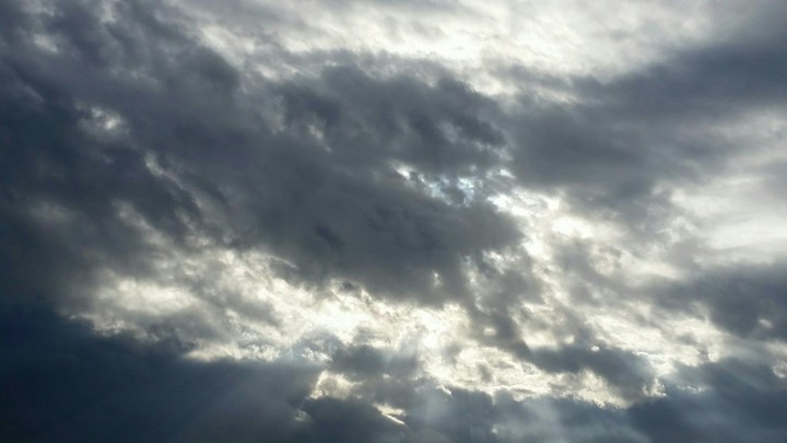 Sun Through Clouds