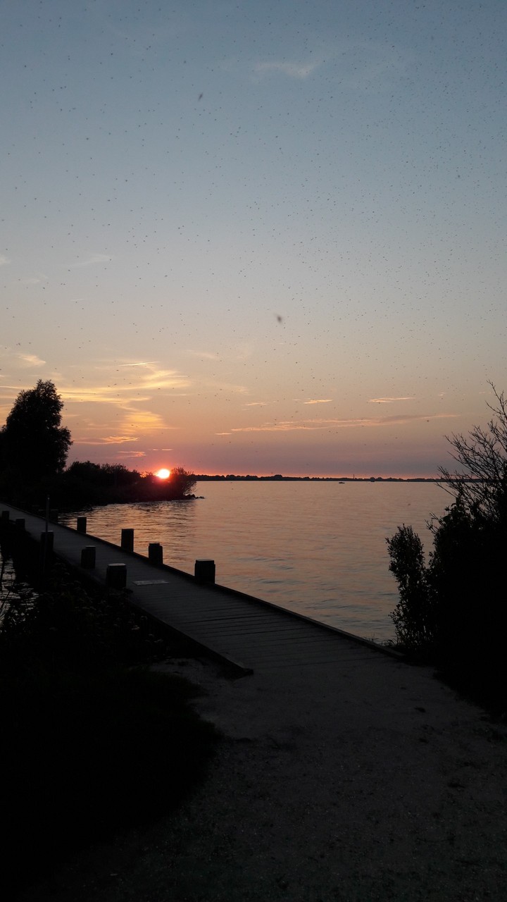 zonsondergang