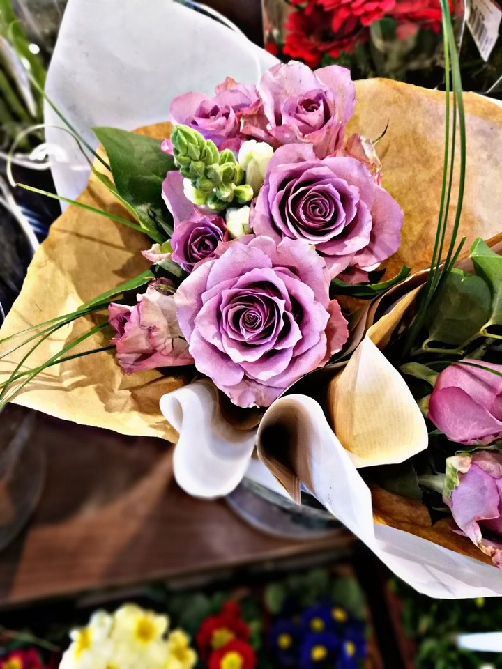 Rosen im Blumenstrauß