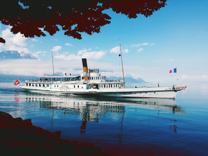 Ship in Montreux