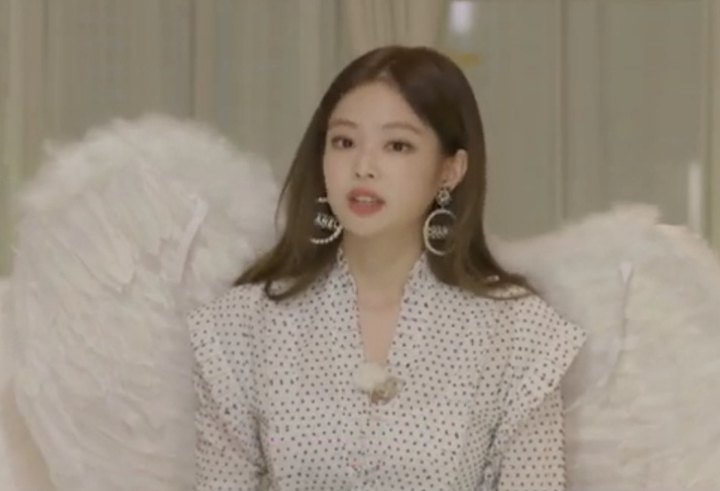 Jennie with wings