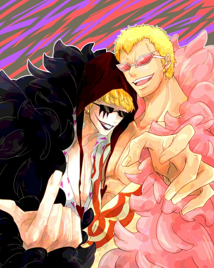 Donquixote Rocinante x Donquixote Doflamingo