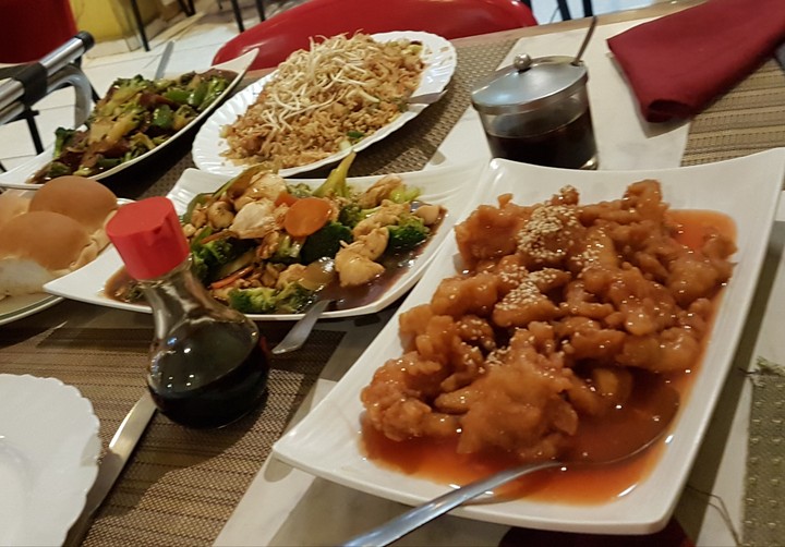 pollo agridulce