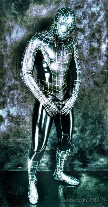 Black Spiderman Catsuit