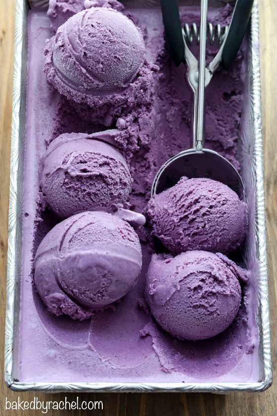 Blueberry icecream