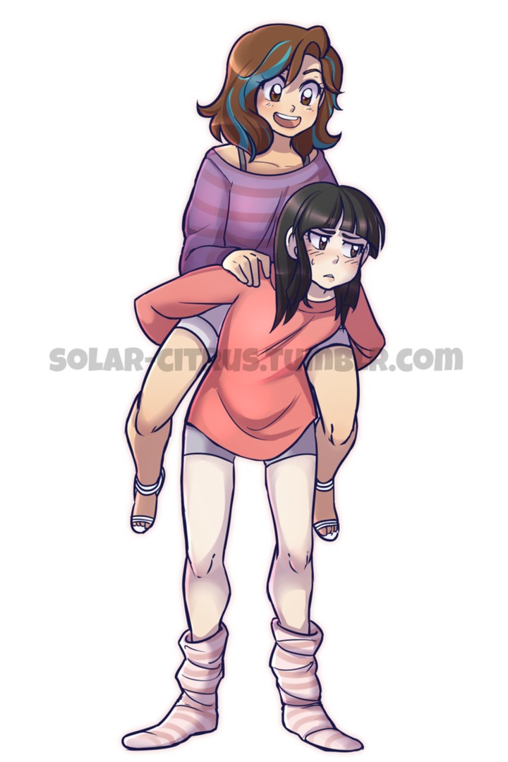 Chara and Frisk