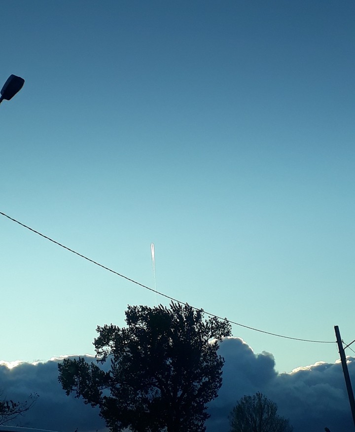 The sky