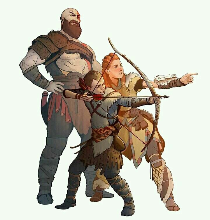 God of War 4 x Horizon Zero Dawn