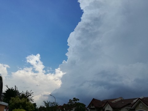 Heaven before a storm