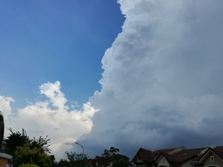 Heaven before a storm