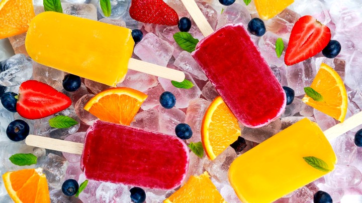 Fruit ice cream