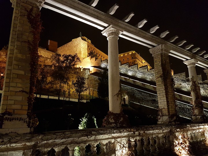 Castle Garden at Night