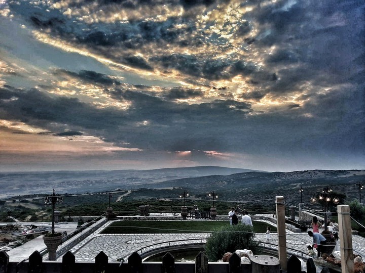 Clouds above the city