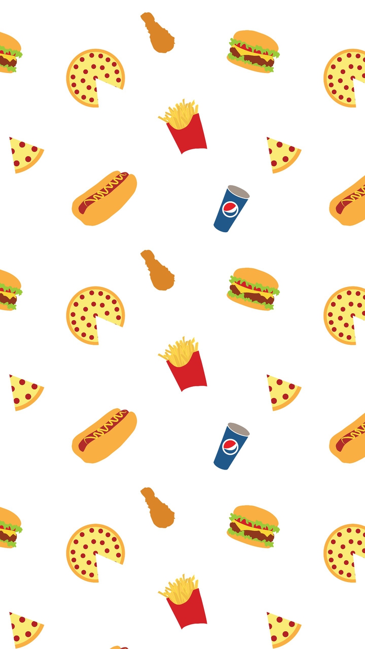 fast food pattern 1/3