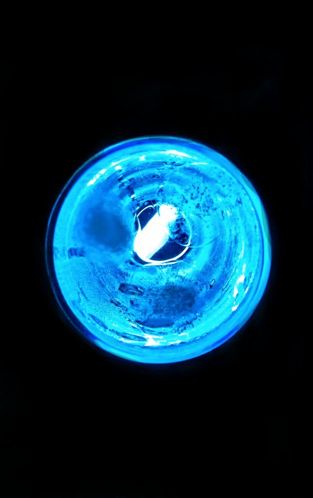 vaso con hielos