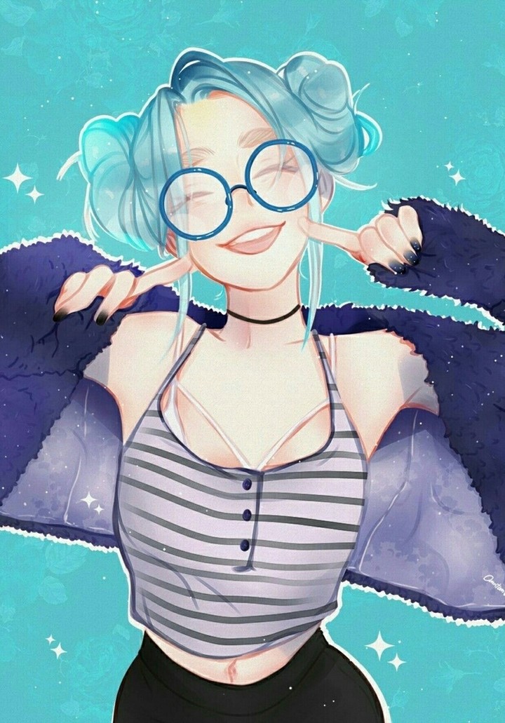 )