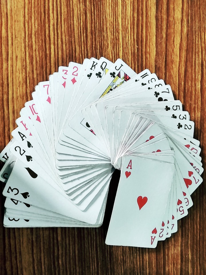 playing cards