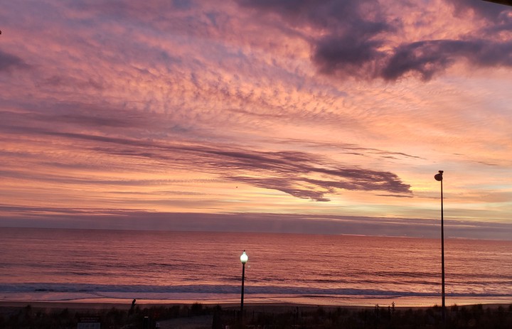 Sunrise at Rehoboth Beach, Delaware