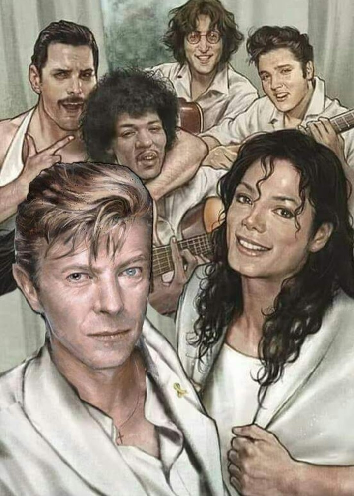 Portraits de star disparus
