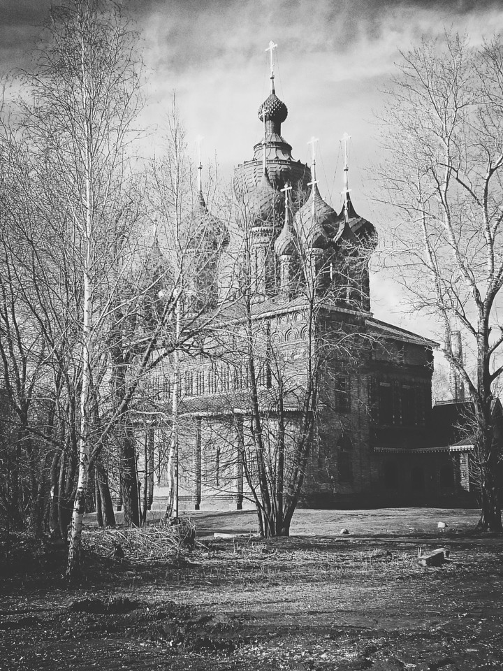 Church in Yaroslavl (Look: engraving)