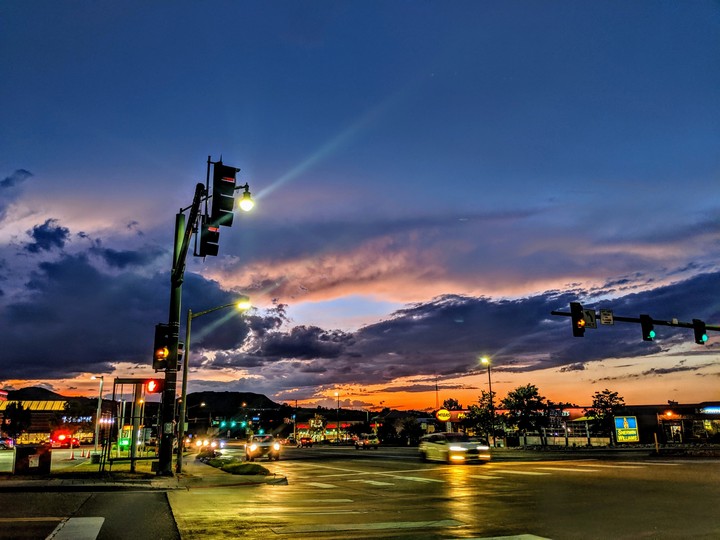 Castle Rock sunset