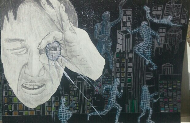 어느 소년에 그림...