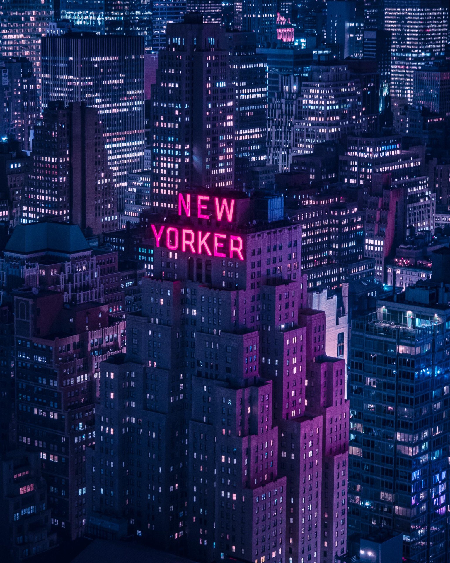 sfondi night, metropolis