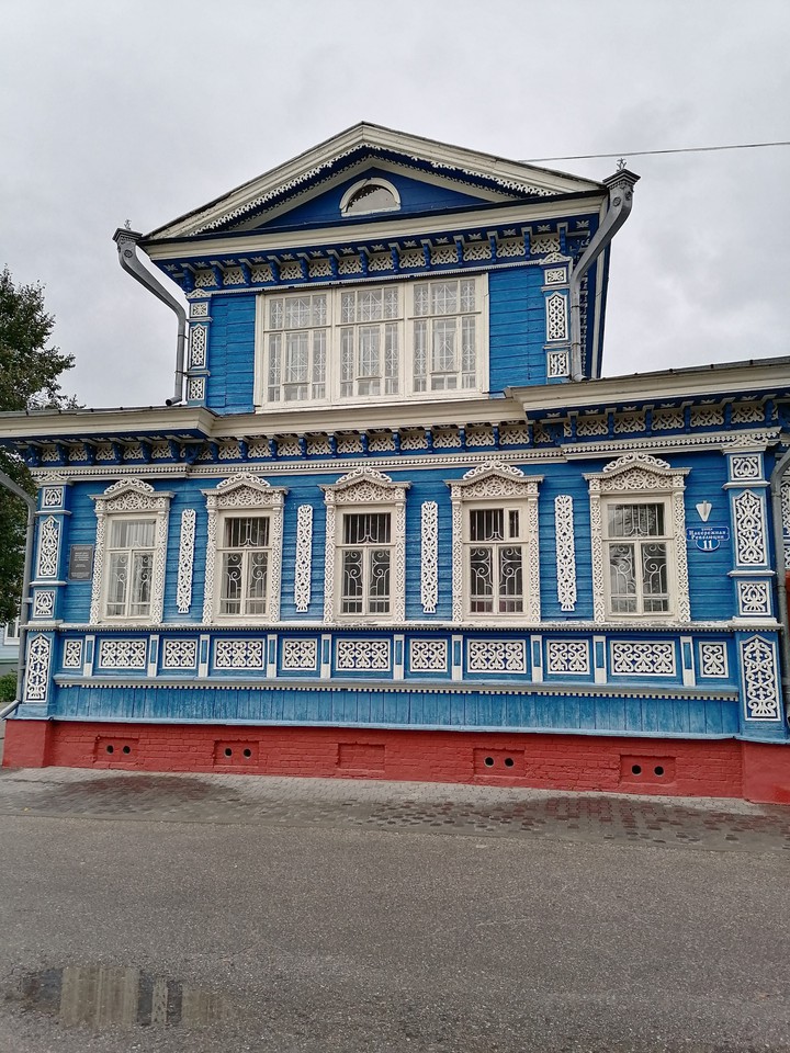 Старинные дома.