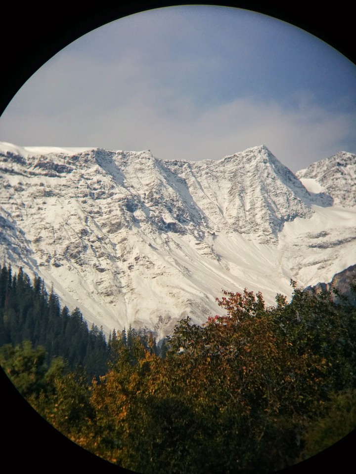 Snow covered Mountain