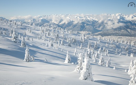 sfondi alps, winter