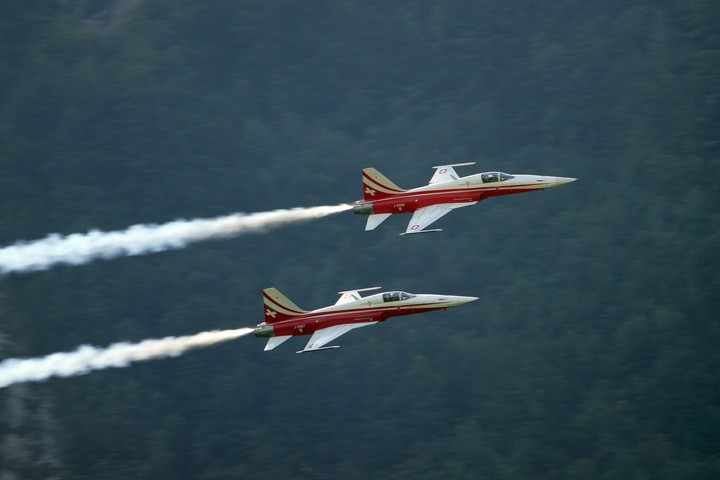 flying with each other