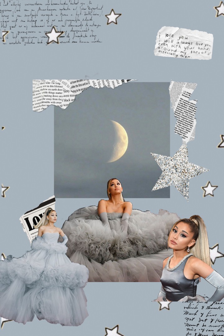 ☁️My Ariana Grande wallpaper ☁️Grey & Ariana Grammy dresses
