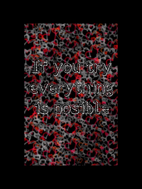 if you try