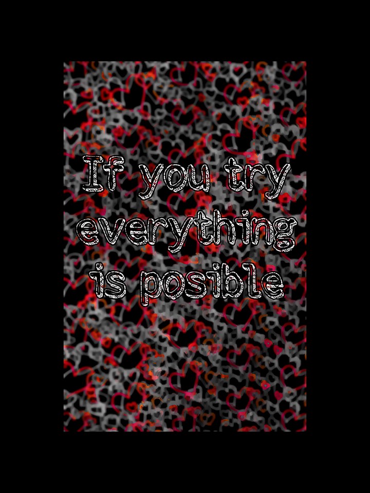 if you try