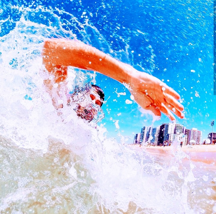 swimming